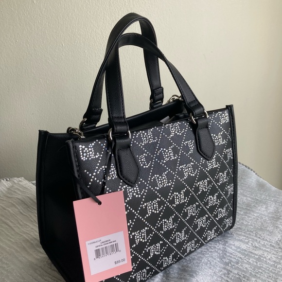 Juicy Couture Black Patterned Women's Bag - Picture 6 of 9